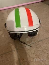 Casco moto lampa bambini