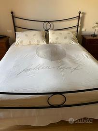 Testata letto in ferro battuto