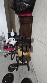 rack porta pesi