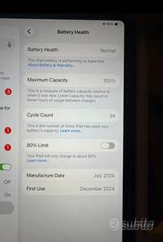 iPad mini A17 PRO Wifi 256GB anno fine 2024