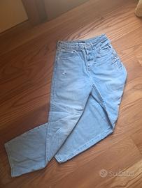 Jeans siley con strass