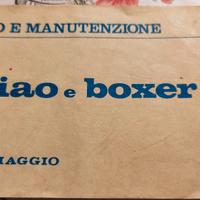 Piaggio Ciao e Boxer libretto uso e manutenzione