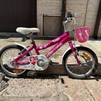 Atala Teddy bici bambina misura 16"