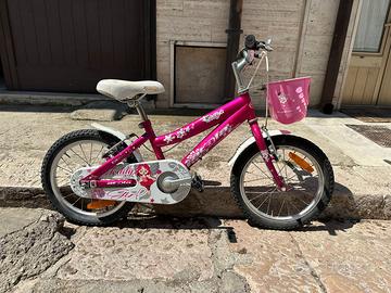Atala Teddy bici bambina misura 16"