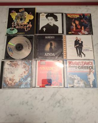 9+1 CD dagli anni '80. Titoli in descrizione  1. F