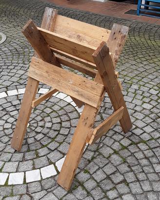 cavalletto per segare la legna