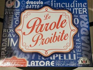Parole proibite gioco in scatola