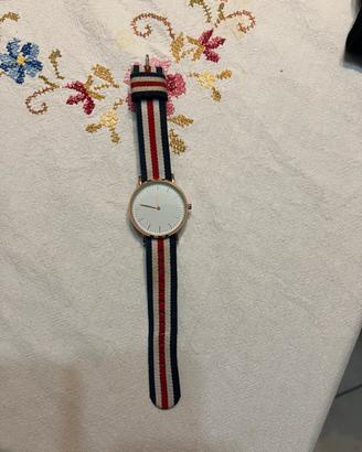 Stainless steel back orologio da polso