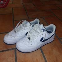 Nike Air Force 1 Bianche/Navy – Numero 38.5 
