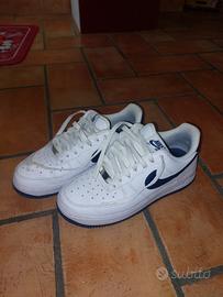 Nike Air Force 1 Bianche/Navy – Numero 38.5 