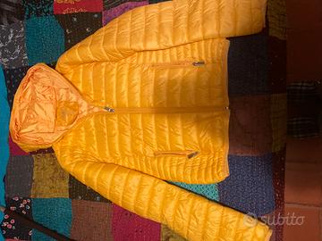 Piumino giallo super slim