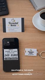 IPHONE 12 64GB NERO batteria 100%