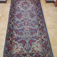 Tappeto persiano Kirman Lavar  253x75 cm
