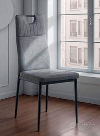 n°2 Sedie in pelle sintetica nuove mai usate