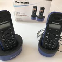 Coppia telefoni cordless Panasonic