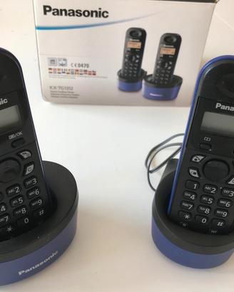 Coppia telefoni cordless Panasonic