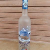 Bottiglia Vodka Grey Goose vuota da collezione 