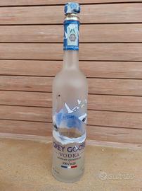 Bottiglia Vodka Grey Goose vuota da collezione 