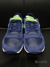 SAUCONY JAZZ ORIGINAL 1044-344 BLU VERDE MIS. 37,5