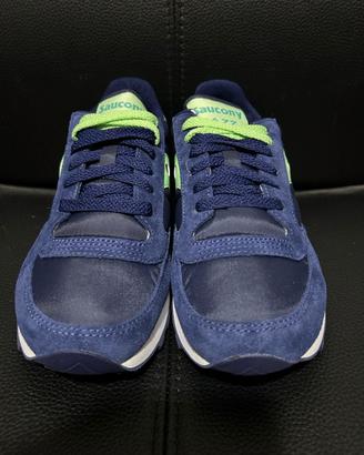 SAUCONY JAZZ ORIGINAL 1044-344 BLU VERDE MIS. 37,5