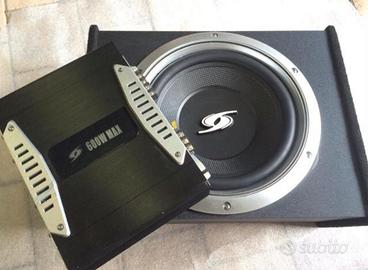 Set Audio Shark (Subwoofer + Amplificatore 600W)