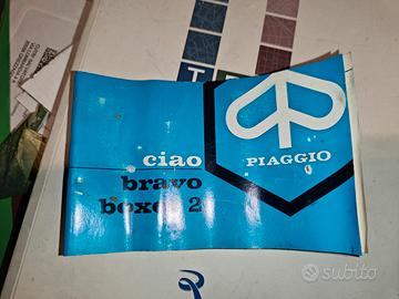Libretto uso e manutenzione Piaggio Ciao, Si,