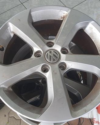 CERCHI IN LEGA DA 17" ORIGINALI VW X GOLF