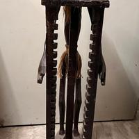 Porta CD in legno africano