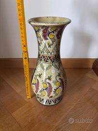 Vaso dipinto a mano manifattura Pesaro
