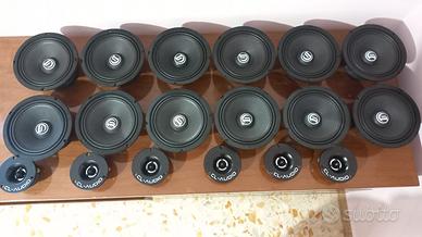 Altoparlanti woofer SPL tweeter hi fi car audio