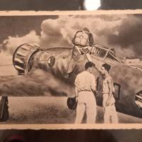 cartolina Italiana Regia Aeronautica WW2