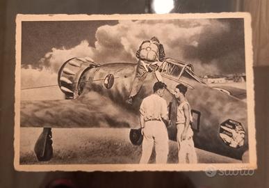 cartolina Italiana Regia Aeronautica WW2