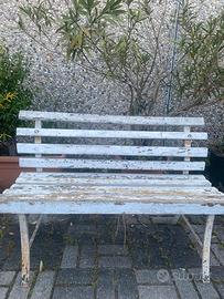 Coppia di panchine Vintage