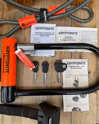 Lucchetto Kryptonite Evolution + Cavo Cryptoflex