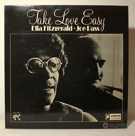Ella Fitzgerald Take Love Easy Pablo Ger 1974 LP