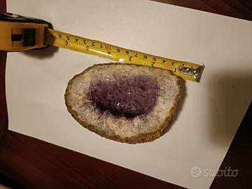 minerali e pietre da collezione geode ametista