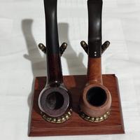 Set pipa con appoggio in legno