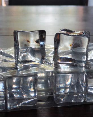 Cubetti ghiaccio, neve, SAP per food photography 