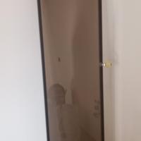 anta di vetro effetto specchio