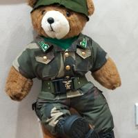 Orsetto Peluche Militare Alpino Esercito Italiano 