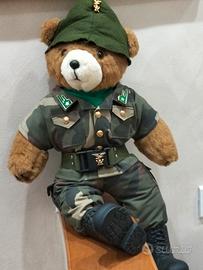 Orsetto Peluche Militare Alpino Esercito Italiano 
