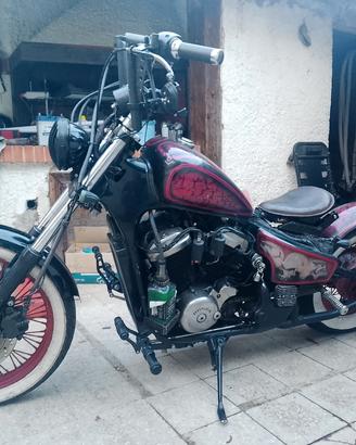 Honda Shadow VT 600 bobber 