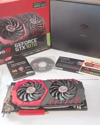 SCHEDA VIDEO MSI GEFORCE GTX 1070 8GB GDDR5 GAMING