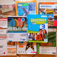 Libri scuola media di prima, seconda e terza