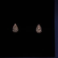 orecchini donna argento925 e moissanite