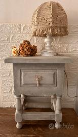 Comodino/tavolino Shabby Chic