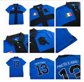 Polo Inter Nike tg M-limited edition PRETO e AZUL
