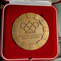 MEDAGLIA C.O.N.I. COMITATO REGIONALE LOMBARDIA