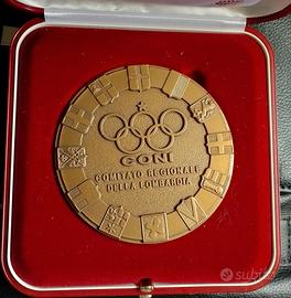 MEDAGLIA C.O.N.I. COMITATO REGIONALE LOMBARDIA