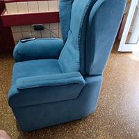 Poltronà elettrica alzapersona reclinabile